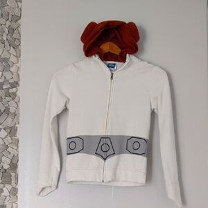 Star Wars Hoodie Womans Small Princess Leia Cosplay Gamer Festival